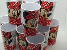X 18 Disney Minnie Mouse Melamine Beakers Cups Camping Caravan Picnic Cup! PARTY