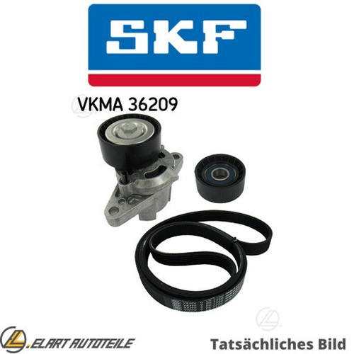 Ribbed belt kit - belt, renault