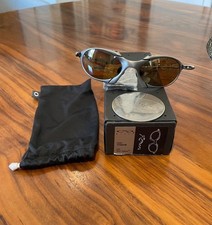 Oakley Romeo X Metal Gold Iridium Titanium Sunglasses Collection Pair