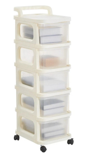 Tier storage trolley drawers - storage,
