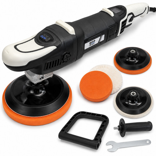 Rotary polisher speed - 6-speed, led