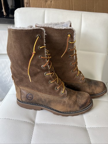 Timberland leather and suede - leather,