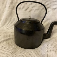  Large Swain Cast Iron Antique Vintage Kettle no4 8 pints