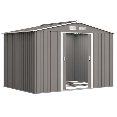 Outsunny 6ft galvanised - x,