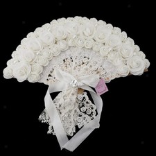 Wedding Handheld Fan Bride