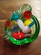 Vintage Glass Dish And Vintage