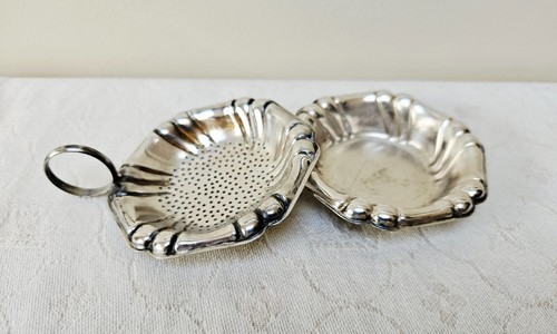 Vintage swedish tea strainer - vintage,