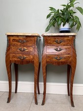 French Marquetry Bedside
