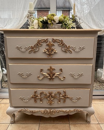 Vintage french style chest - vintage,