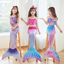 Girls Mermaid Tail Swimming