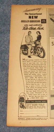 1951 harley davidson 125 - 1951,