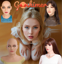 Realistic Silicone Female Face