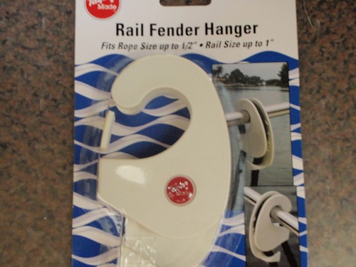 Rail fender hanger - hanger, made