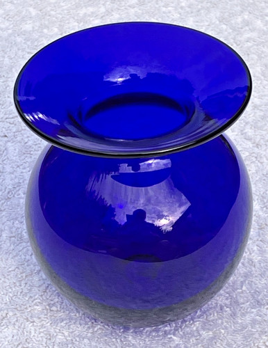 Bristol blue glass hand - blue,