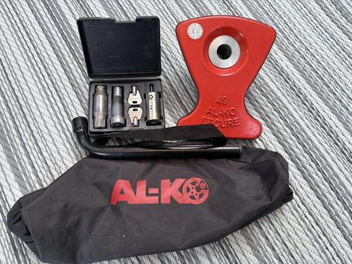 Alko secure caravan wheel - secure,