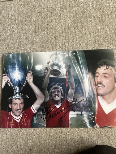 Liverpool alan kennedy - kennedy, signed