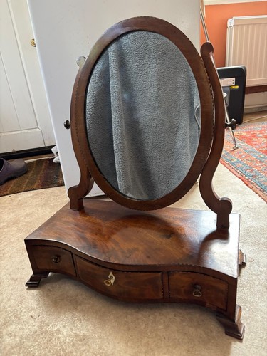 Antique georgian oval dressing - antique,