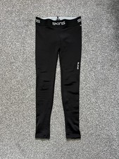 Skins Unisex DNAmic Force Youth Long  Tights - Black - Youth Extra Large