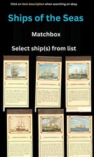 Matchbox Ships of the Seas Series - Sailing Emigrant - Select from list - MH