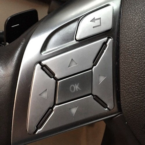 Steering wheel button cover - steering,
