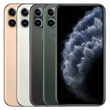 Apple iPhone 11 Pro Max 64GB/256GB/512GB Various Colours Good Used- iOS26