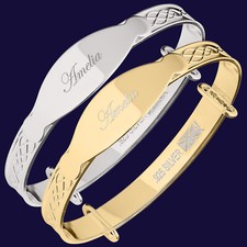 🎉 Personalised Baby Bangle