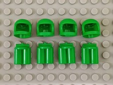 4x Lego Space Bright Green Air