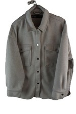 ZARA Grey Overshirt Jacket