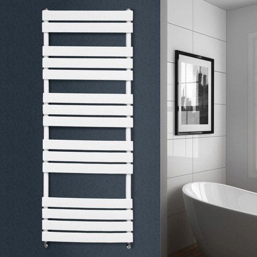 Flat panel heated - towel, rail
