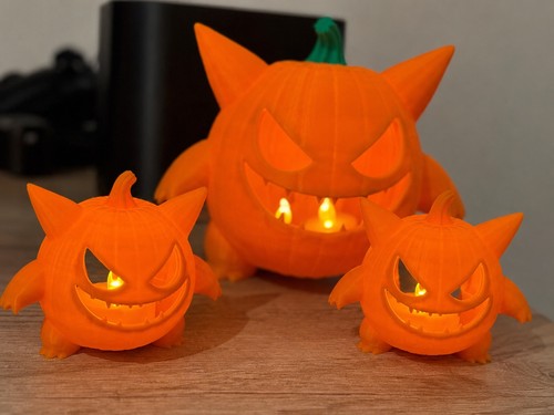 Large mini gengar halloween - gengar,