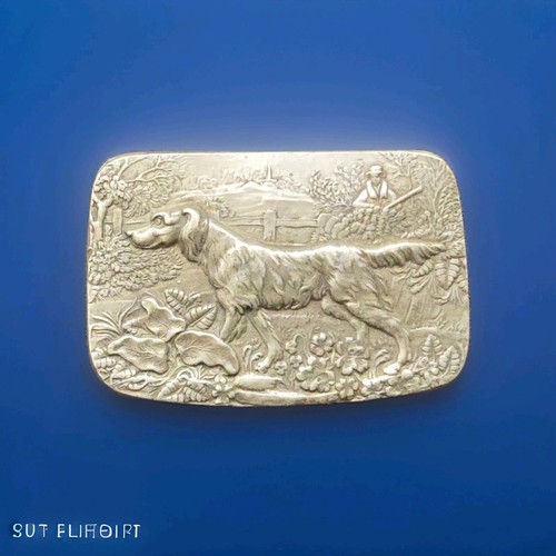 Antique hunting scenes pewter - scenes,