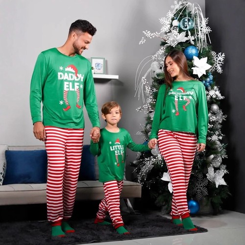 Christmas family elf matching - family,