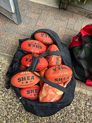 Large bag full - small, rugby