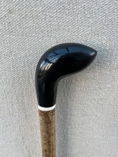 Buffalo Horn Walking Hazel Knob Stick / Prince of Wales Style  No.12