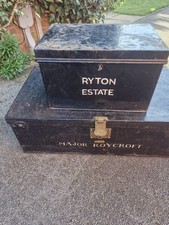 Vintage Estate Deed Box