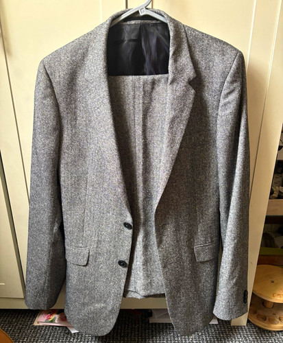 Topman grey tweed - topman, piece