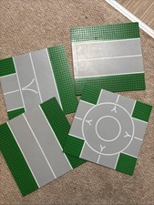 LEGO Vintage Base Plates Road Bases Town Road Layout