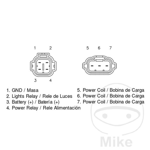 Dze regulator rectifier fits - regulator,