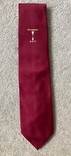 Vintage Schweppes Welsh Rugby Union WRU Cup Neck Tie Wales