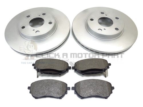 Front brake discs and pads - discs,