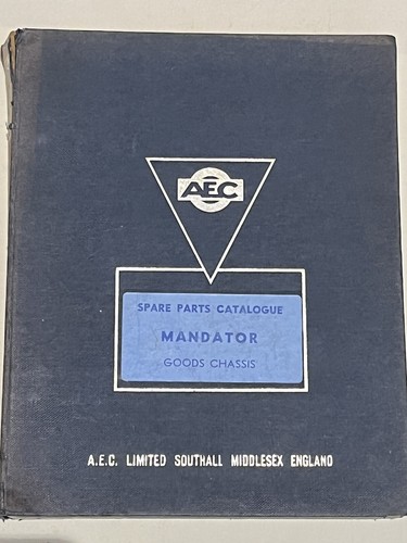 Aec mandator goods chassis - aec,