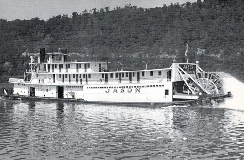 Jason sternwheel towboat - jason,