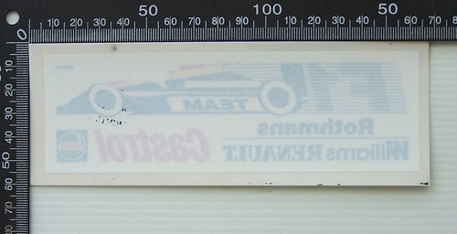 Old castrol oil rothmans - f1,