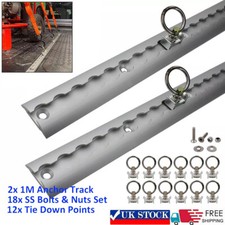 2PCS 1M Cargo Track Rails