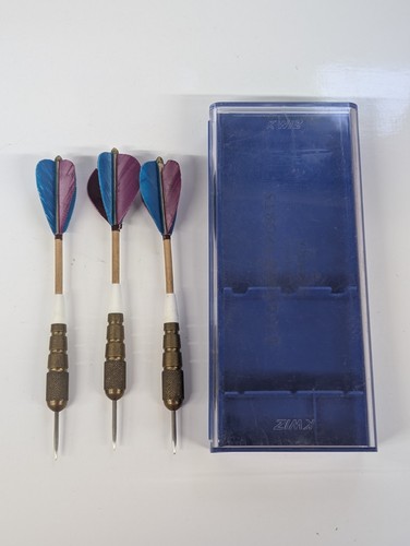 Vintage kwiz arrow brass darts - vintage,