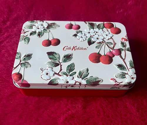 Cath kidston cherry tin - tin, with