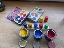 Odd watercolour powder paints
