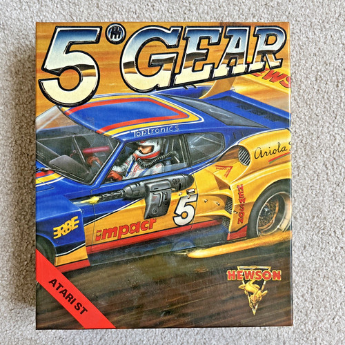 Atari game 5th gear - atari,