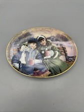 Bradford Exchange Plate ~ SISTERS SHARE A SPECIAL WARMTH ~ By Chantal Poulin