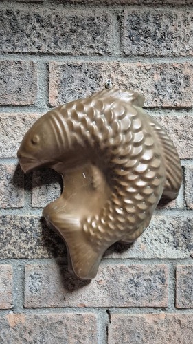 Vintage brass fish jelly - vintage,